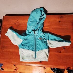 Columbia 3-6m Light Blue Hooded Jacket